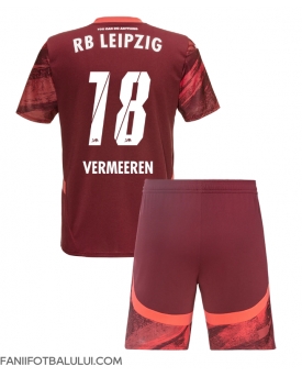 RB Leipzig Arthur Vermeeren #18 Echipament de Fotbal Replică 2024-25 Copii Deplasare (+ Șorturi)